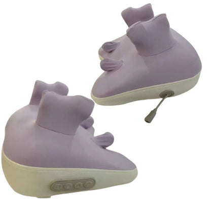 Trapezius Electric Massage Pillow Wireless Shiatsu Kneading Massager for Neck Shoulder Waist Leg Rechargeable for Car Home Use