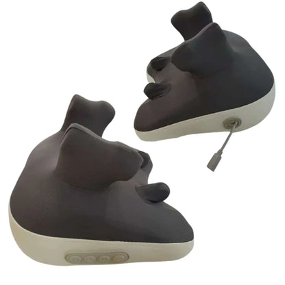 Trapezius Electric Massage Pillow Wireless Shiatsu Kneading Massager for Neck Shoulder Waist Leg Rechargeable for Car Home Use