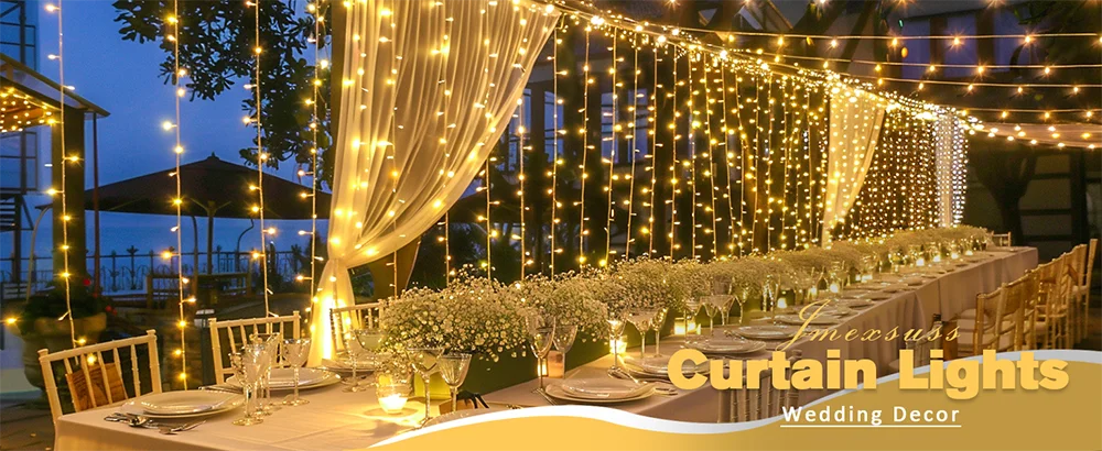LED Curtain Light String 220V Holiday Curtain Garland Lights Indoor Outdoor Room Christmas Decoration Fairy Lights