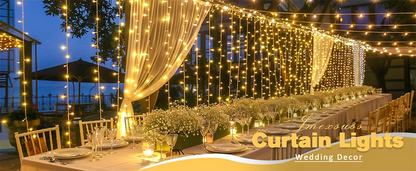 LED Curtain Light String 220V Holiday Curtain Garland Lights Indoor Outdoor Room Christmas Decoration Fairy Lights