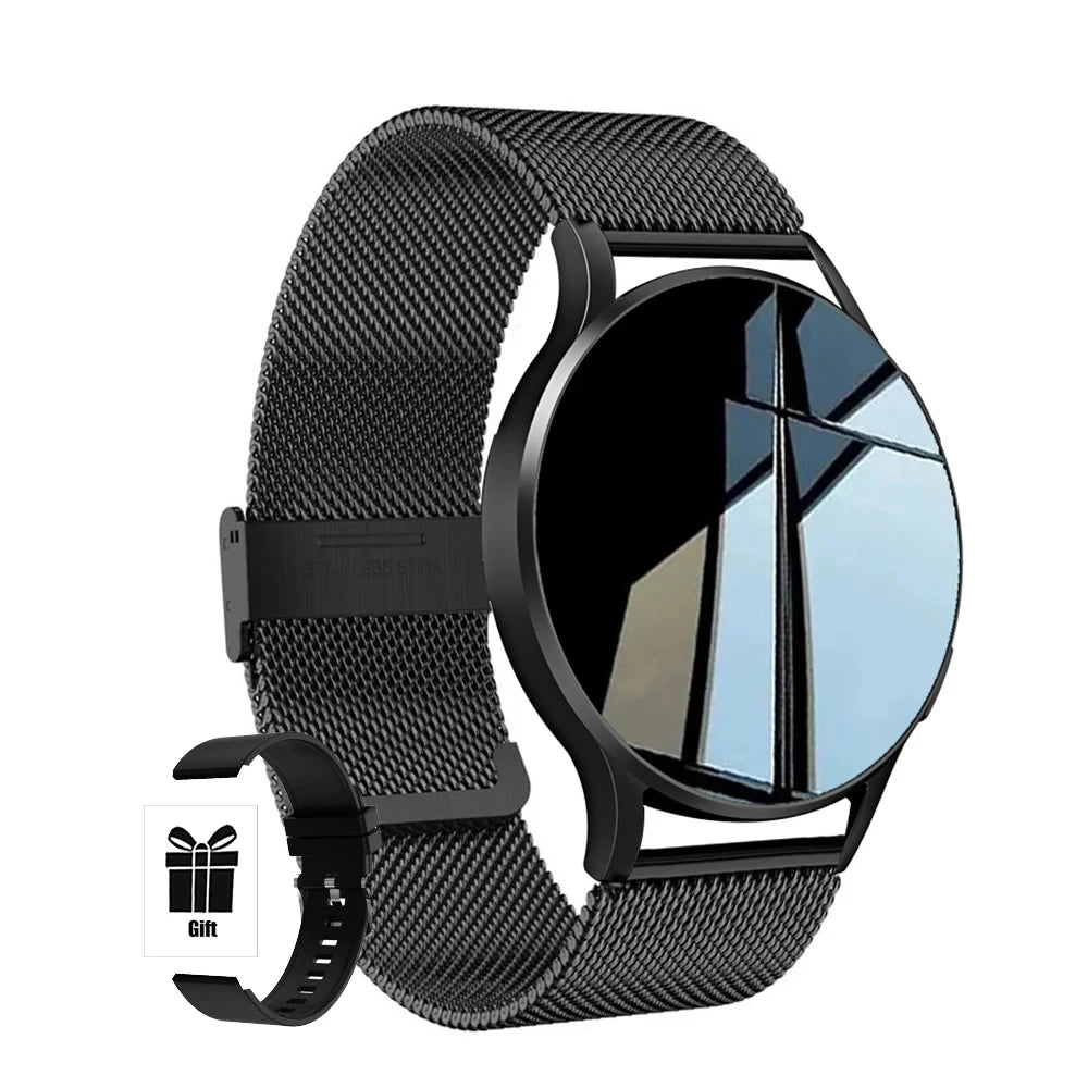 New Smart Watch 6 Men Woman 1.44 Inch Screen Bluetooth Call Heart Rate Health Monitoring Wacthes 6 Pro Updates