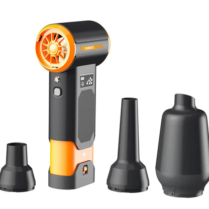 130000RPM Turbofan High Power Jet Fan Brushless Motor Variable Speed Dust Blower Cleaning Tool Air Duster Air Blower Handheld