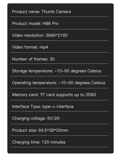 POV Magnetic Sports Camera 4K 30M Waterproof 2.4G Wireless WiFi Motorcycle Mini Small Action Body Video Vlog Cameras Helmet Bike