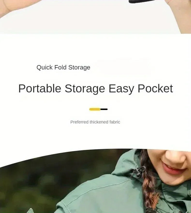 Portable folding stool, foldable handheld camping stool, outdoor camping and fishing specific folding stool